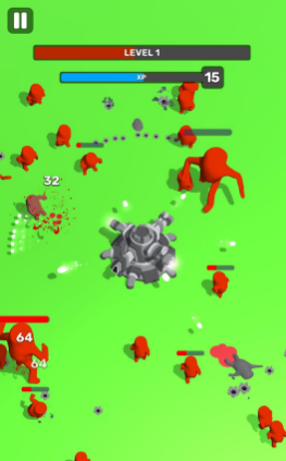 炮塔旋轉(zhuǎn)防御游戲安卓版（Turret.io）截圖4