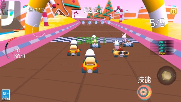 快樂卡丁車游戲版截圖1