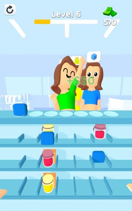 貨品匹配游戲安卓版（Shop Match 3D）截圖3