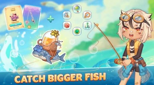 可愛釣魚派對游戲下載安裝截圖1