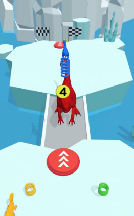 彈簧恐龍游戲中文版（Spring Dinos）截圖3