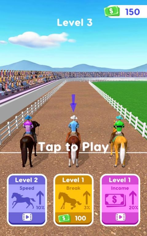 賽馬大師3D游戲手機版（Reining Master 3D）截圖3