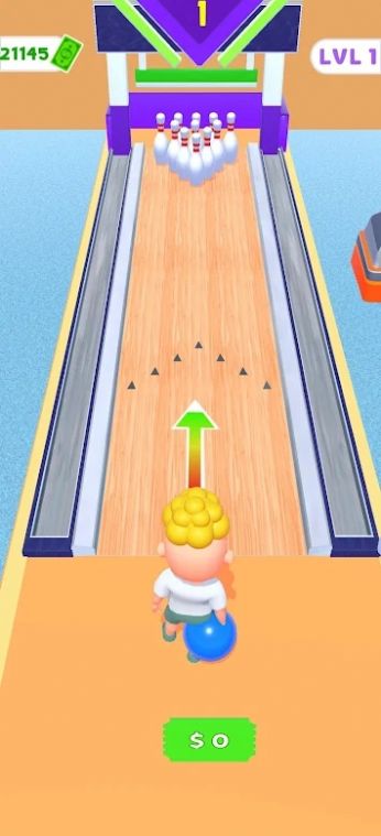 奔跑的地滾球游戲版（Bowling Runner）截圖3