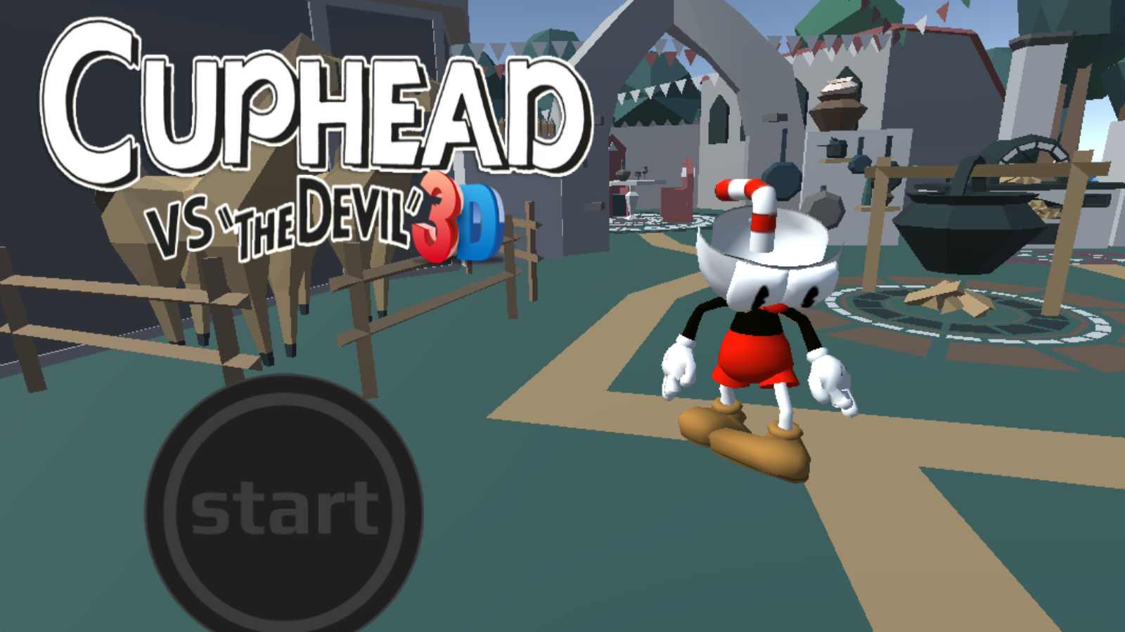 茶杯头3d版游戏中文手机版（Cuphead vs the devil 3D）截图1: