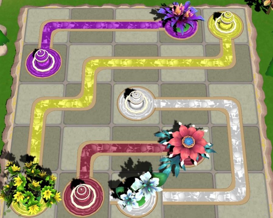 水彩連線游戲安卓版（aterline 3D Connect Puzzle）截圖1