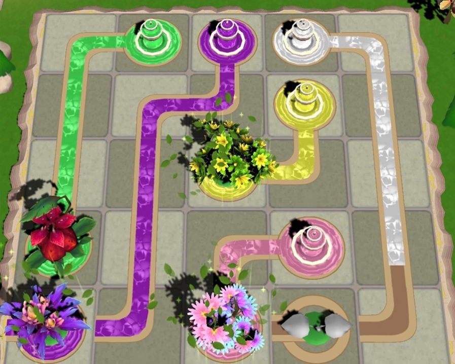 水彩連線游戲安卓版（aterline 3D Connect Puzzle）截圖3