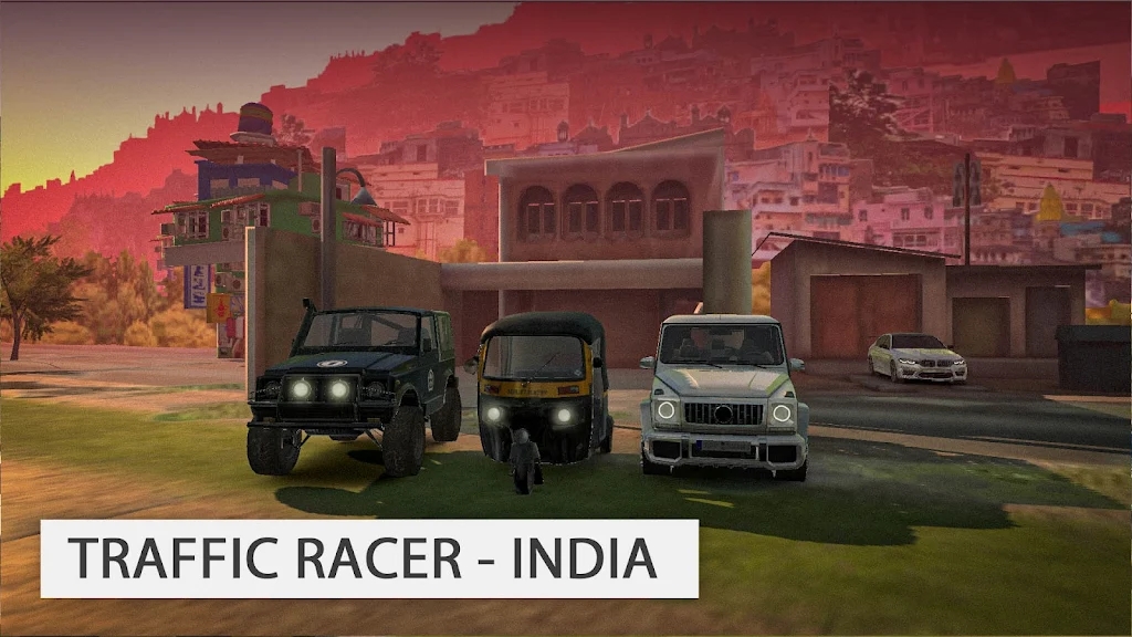 印度交通賽車手游戲版（Indian Traffic Car Racer）截圖4