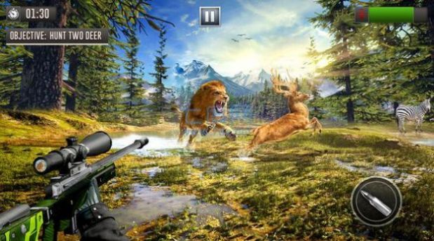 鹿狩獵3D游戲最新版（Deer Hunting）截圖1