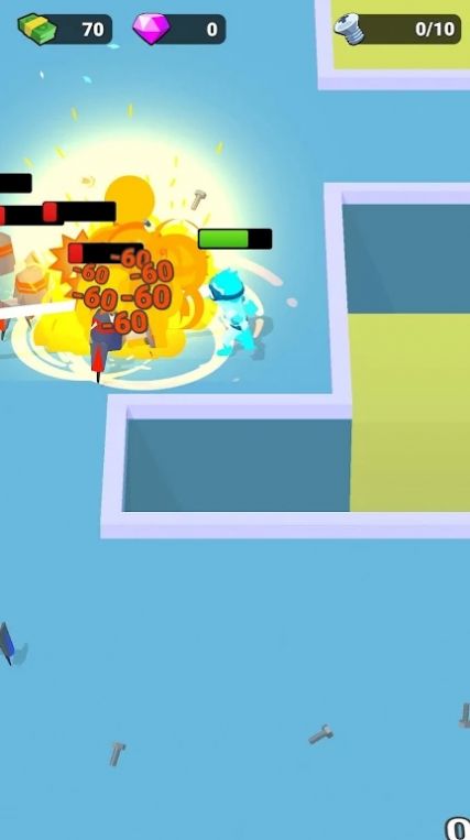 英雄對(duì)決地下城機(jī)器人游戲版(Hero Showdown Dungeon Robots)截圖1