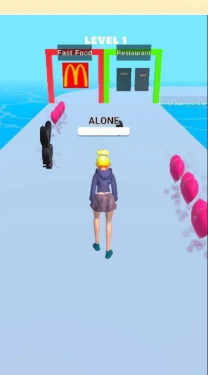 抖音情侶賽跑3D小游戲最新版截圖1