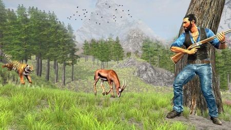 叢林動(dòng)物狩獵游戲中文版（Real wild animal hunting）截圖3