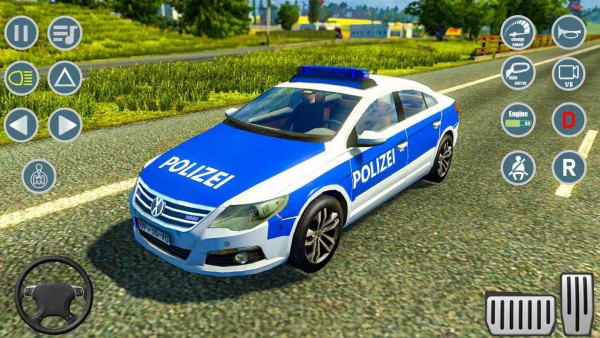 超级警车驾驶模拟器游戏中文版（Super Police Car Driving Games）截图2: