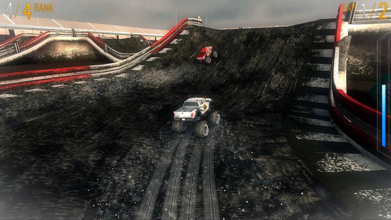 超級(jí)卡車越野賽車游戲中文版（SuperTrucks Offroad Racing）截圖3