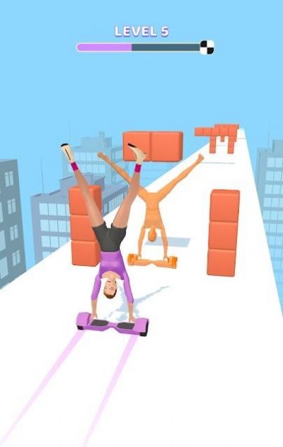 倒立障礙跑游戲最新版(Handstand Challenge)截圖3
