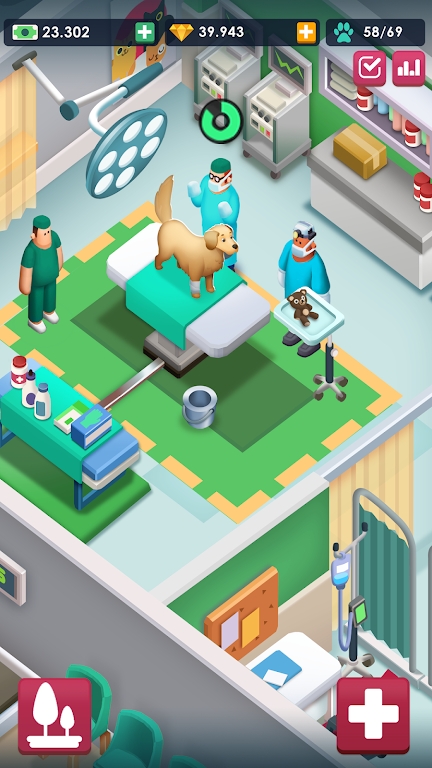 宠物医院大亨游戏版（Pet Hospital Tycoon）截图4: