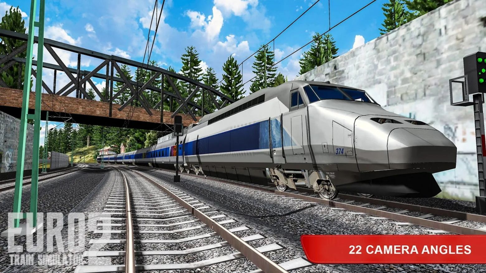 中國鐵路模擬器游戲中文版(Euro TrAIn Simulator 2)截圖3