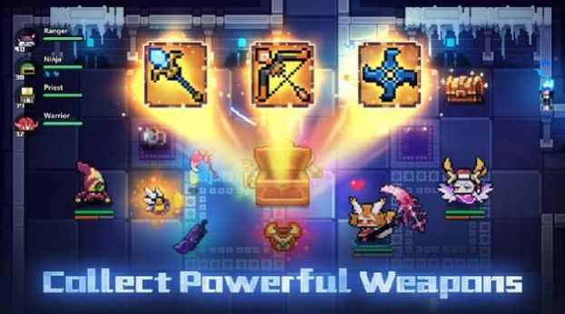 我的英雄地牢突襲游戲安卓版（My Heroes Dungeon Raid）截圖2