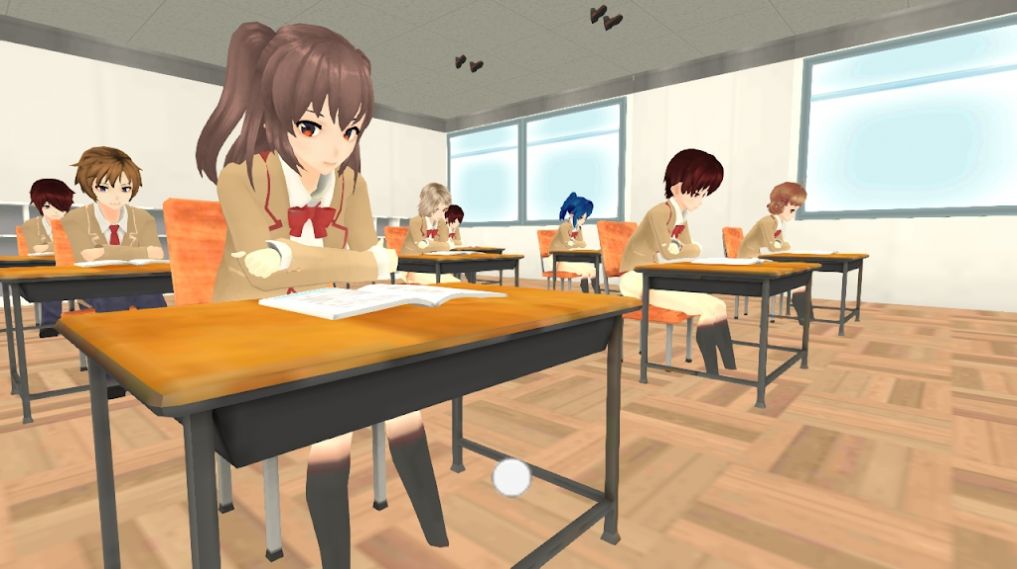 樱校世界模拟器2游戏中文版（SchoolLifeSimulator2）截图2: