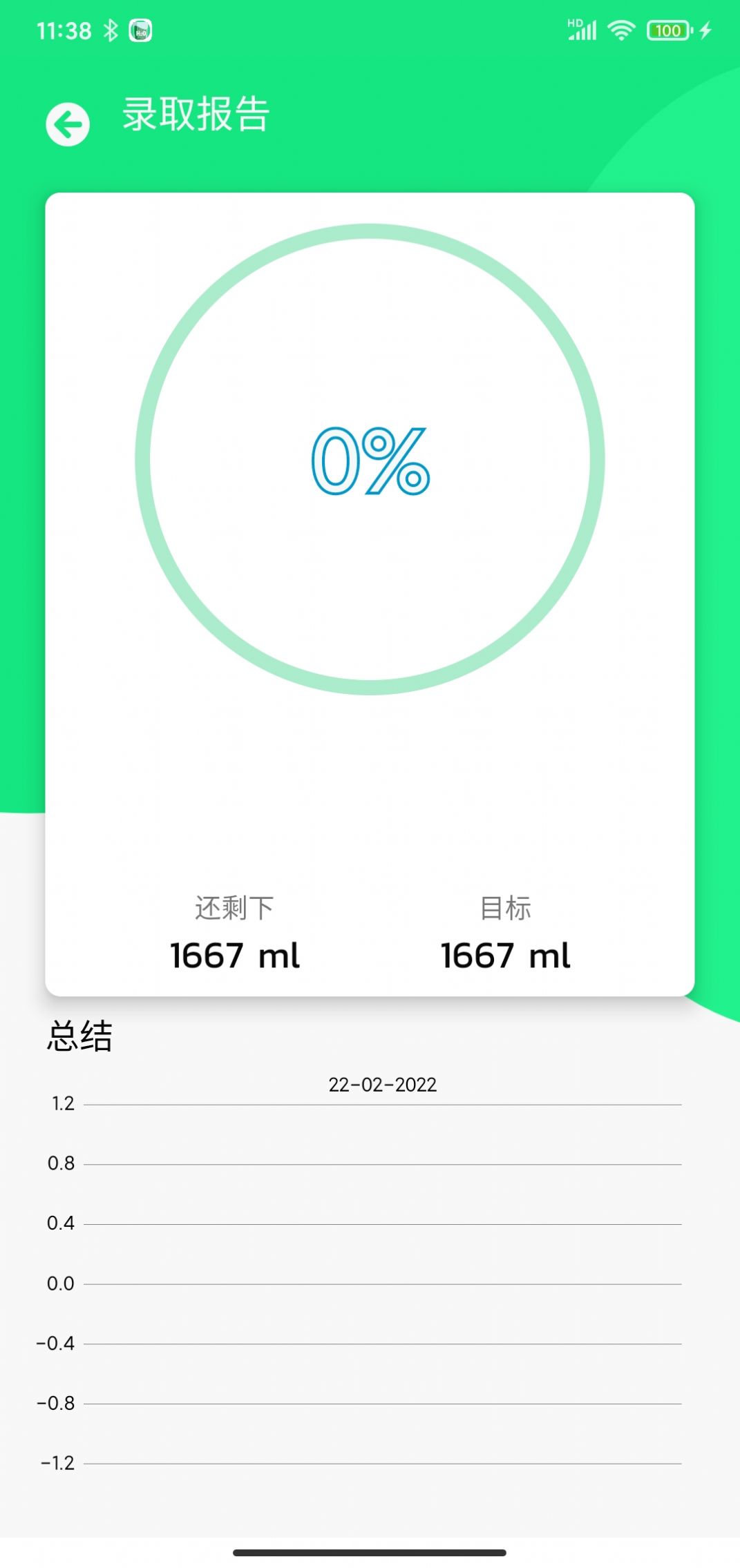及時(shí)喝水打卡提醒APP客戶(hù)端截圖2