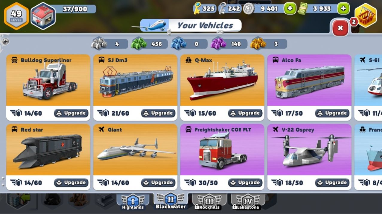 運輸大亨帝國城市游戲中文版（Tycoon Empire）截圖1