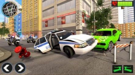 警察摩托自行車追逐犯罪游戲版截圖1