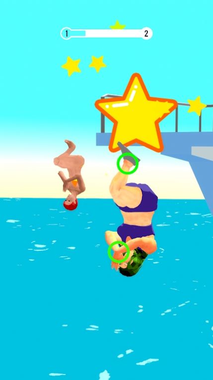 跳水模仿秀3D游戲中文版（Pool Jump 3D）截圖1