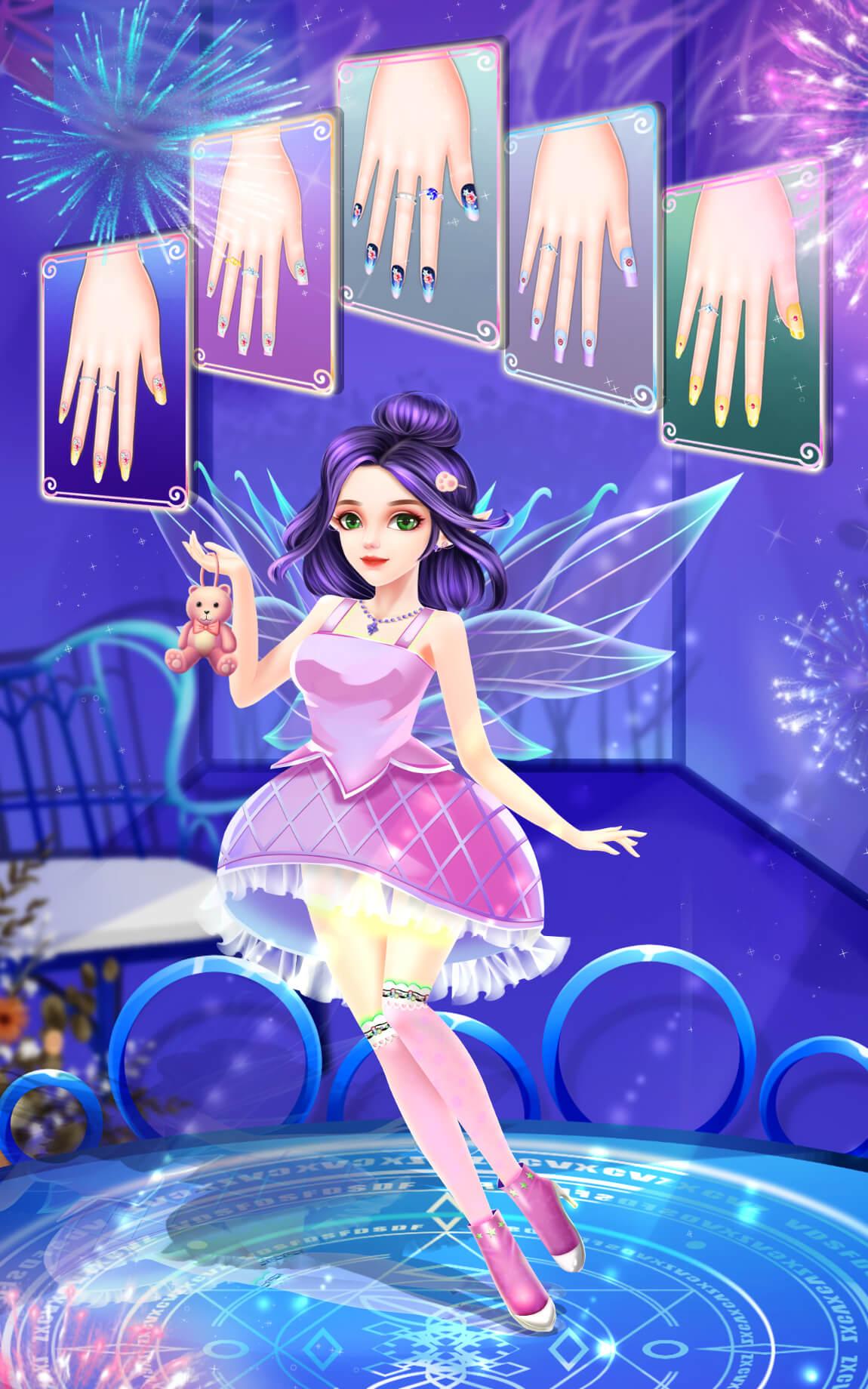 精靈公主美甲游戲安卓版下載（Fairy Princess Nail Art）截圖3