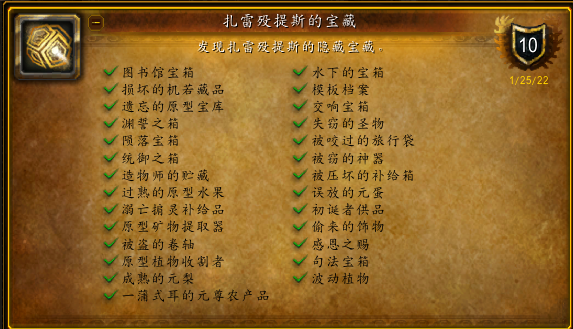 魔獸世界扎雷歿提斯的寶藏攻略：wow扎雷歿提斯的寶藏位置坐標(biāo)一覽