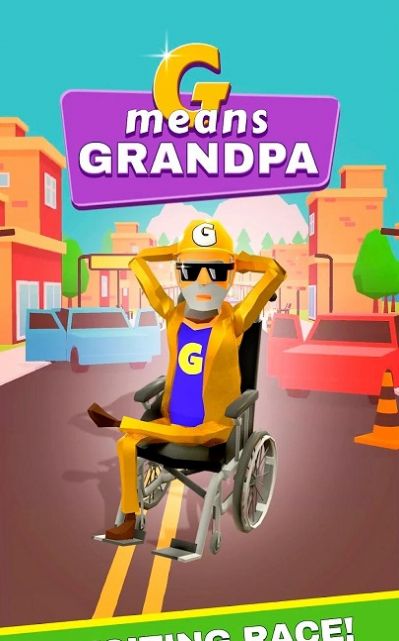 輪椅爺爺沖刺游戲安卓版（G means Grandpa）截圖4