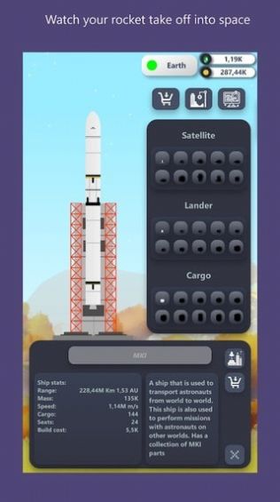 袖珍太空計(jì)劃游戲安卓版下載（Pocket Space Program）截圖3