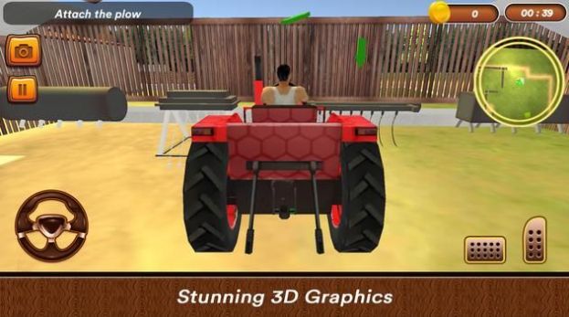 拖拉機(jī)駕駛3D游戲中文手機(jī)版截圖3