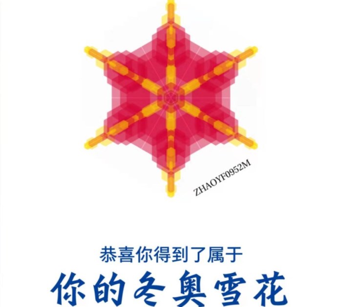 冬奧雪花怎么領??？你的冬奧雪花生成教程