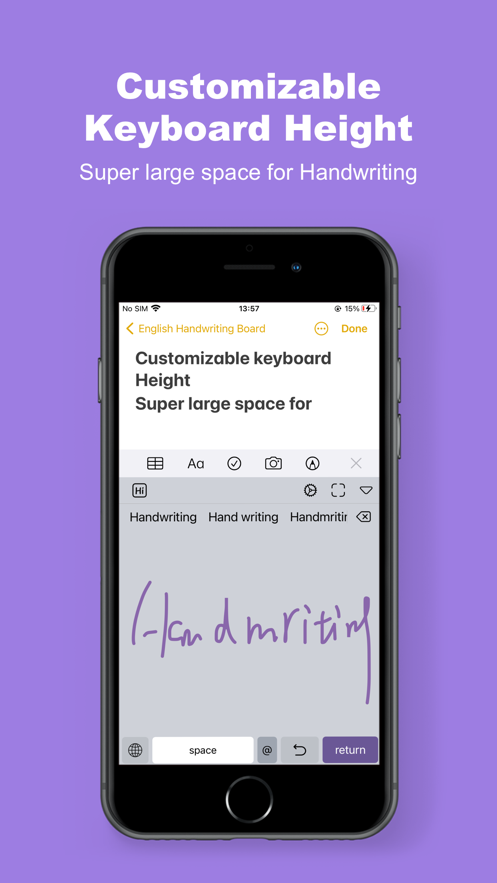 英文手写输入法App版截图3: