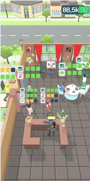 Idle餐廳約會游戲版（Restaurant Date Idle）截圖1