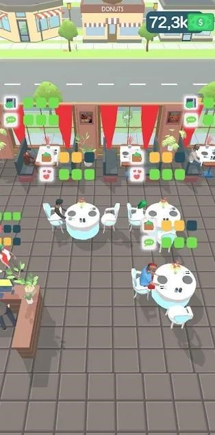 Idle餐廳約會游戲版（Restaurant Date Idle）截圖4