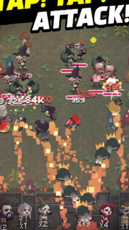 點(diǎn)擊喪尸游戲版(World Zombie Contest)截圖1