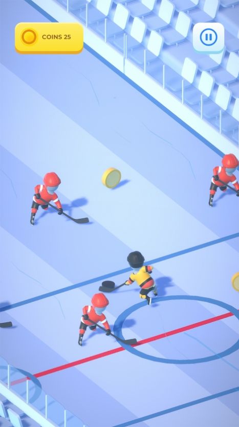 曲棍球沖突與戰(zhàn)斗游戲中文版（Hockey Clash & Fight: Shootout）截圖1