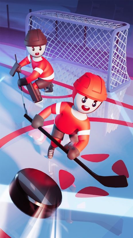 曲棍球沖突與戰(zhàn)斗游戲中文版（Hockey Clash & Fight: Shootout）截圖2