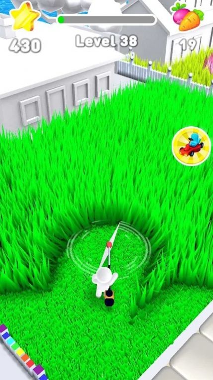 割草收獲大作戰(zhàn)游戲安卓版(Mow My Lawn)截圖1