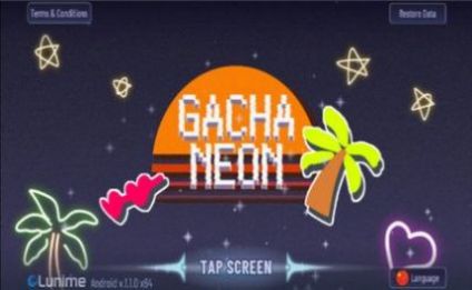 加查霓虹燈中文漢化最新版（Gacha Neon）截圖3
