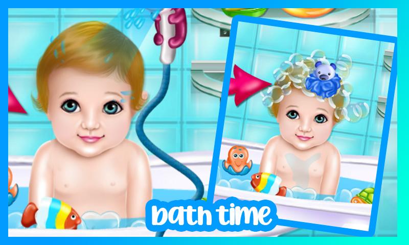 甜蜜的嬰兒沐浴游戲安卓最新版（Sweet Baby Bathing）截圖3