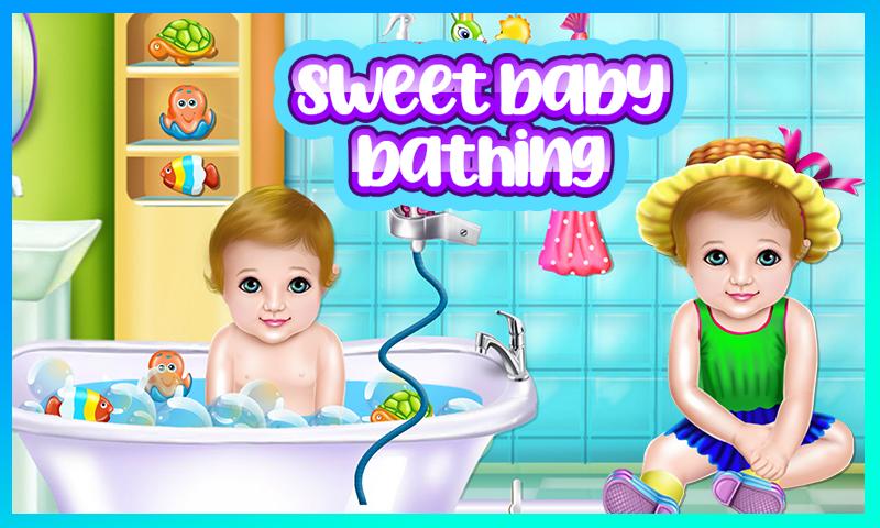 甜蜜的嬰兒沐浴游戲安卓最新版（Sweet Baby Bathing）截圖2