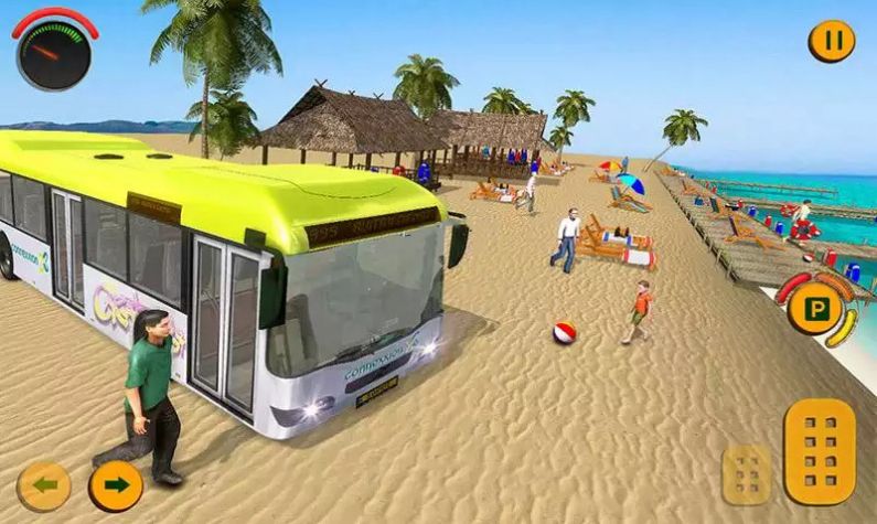 露營汽車駕駛模擬器游戲最新版（Camper Van Simulator）截圖3