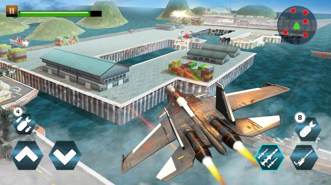 空戰(zhàn)飛機(jī)大戰(zhàn)3d游戲安卓版截圖4