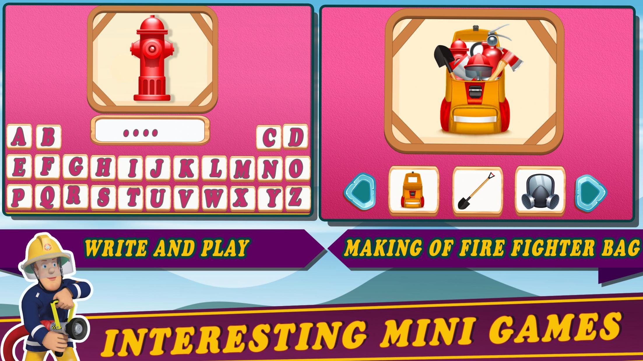 扮演消防員游戲安卓版（Play as Fireman）截圖2