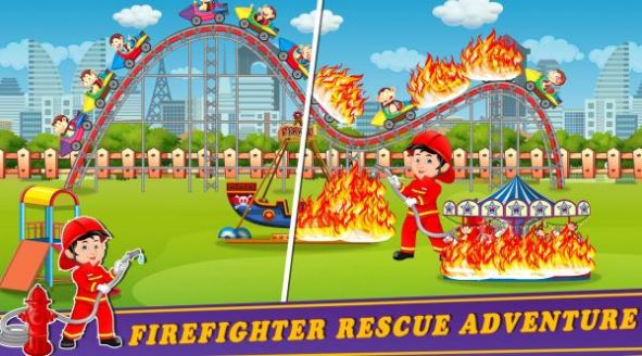 扮演消防員游戲安卓版（Play as Fireman）截圖5