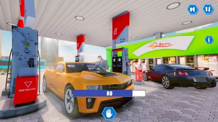 加油站汽車清洗沙龍3D游戲版（Gas Station Car Wash Salon 3D）截圖4