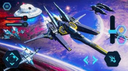 科幻射擊噴氣機3D游戲版（Sci Fi Shooter Jet Games 3d）截圖1