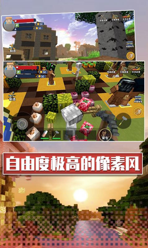 沙盒像素生存游戲手機版截圖3