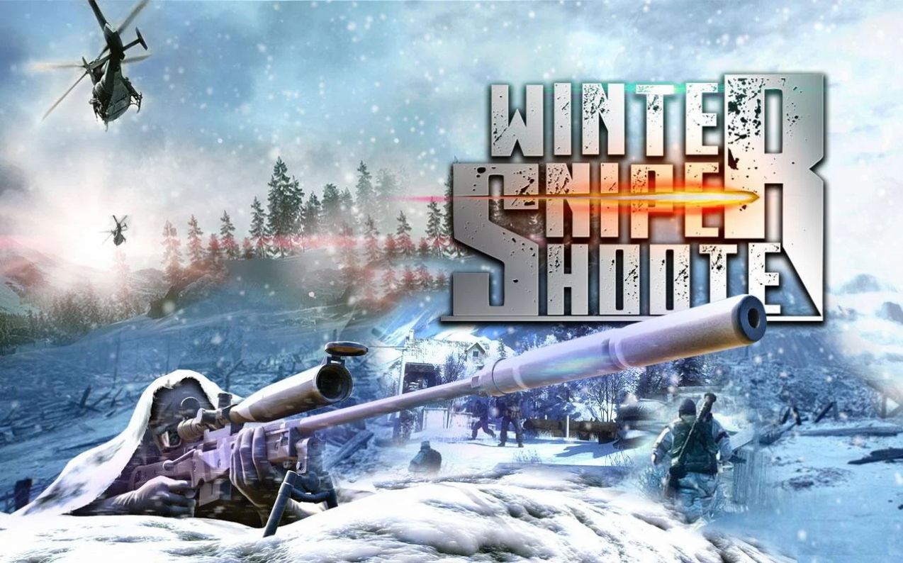 使命戰(zhàn)爭戰(zhàn)區(qū)游戲安卓版（Winter MountAIn Sniper）截圖3